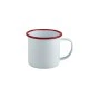 Shop quality Neville Genware Enamel Mug White with Red Rim, 360 ml in Kenya from vituzote.com Shop in-store or online and get countrywide delivery!