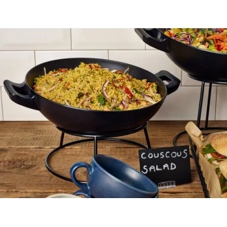 Neville GenWare Melamine Wok Buffet Bowl, 30cm