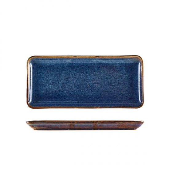 Neville Genware Terra Porcelain Aqua Blue Narrow Rectangular Platter, 27 x 12.5cm, NR-PBL27 Shop quality Neville Genware Terra Porcelain Aqua Blue Narrow Rectangular Platter, 27 x 12.5cm in Kenya from vituzote.com Shop in-store or online and get countrywide delivery!