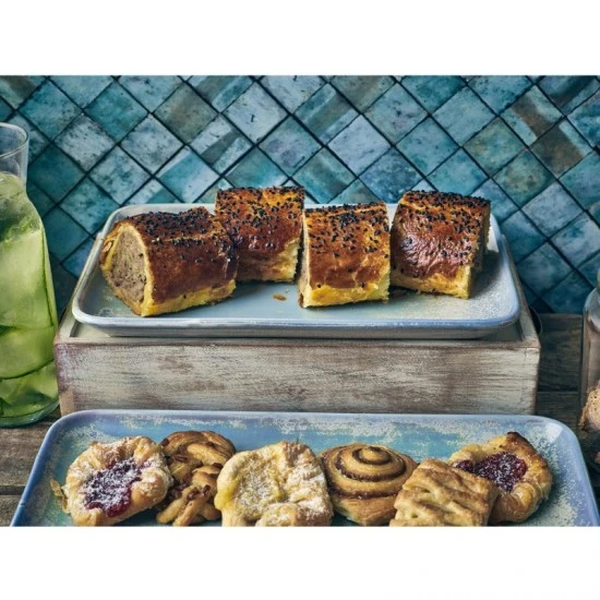 Shop quality Neville Genware Terra Porcelain Seafoam Rectangular Platter, 30 x 20cm (L x W) in Kenya from vituzote.com Shop in-store or online and get countrywide delivery!