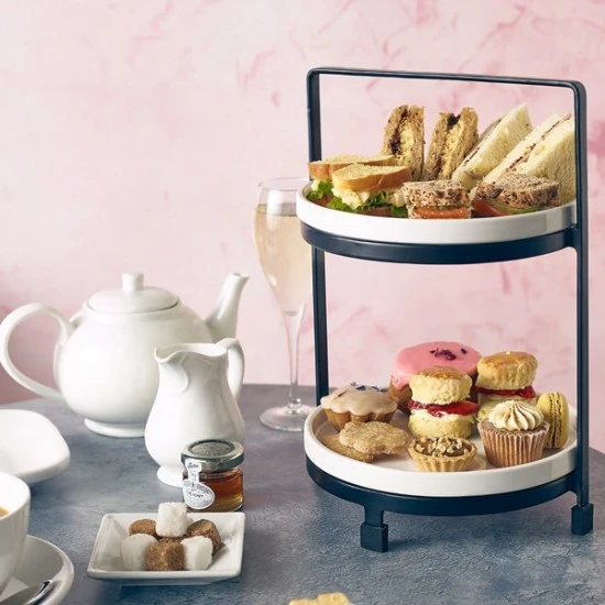 Neville GenWare Two Tier Presentation Plate Stand 20.5cm, PRS2-205 Shop quality Neville GenWare Two Tier Presentation Plate Stand 20.5cm in Kenya from vituzote.com Shop in-store or online and get countrywide delivery!