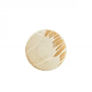 Neville Genware Terra Porcelain Roko Sand Saucer 14.5cm 