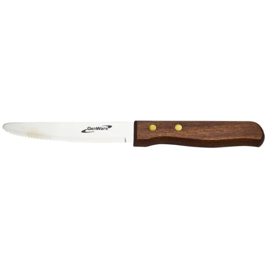 Neville Genware Steak Knife Large - Dark Wood Handle, STK-LWD Shop quality Neville Genware Steak Knife Large - Dark Wood Handle in Kenya from vituzote.com Shop in-store or online and get countrywide delivery!