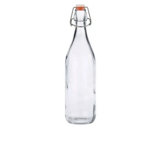 Neville Genware Glass Swing Bottle 1Litre / 35oz