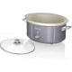 Shop quality Swan Retro 6.5 Litre Slow Cooker, 3 Temperature Settings, Removable Ceramic Inner Pot, Power on Indication, Glass Lid, 120W, Grey in Kenya from vituzote.com Shop in-store or online and get countrywide delivery!