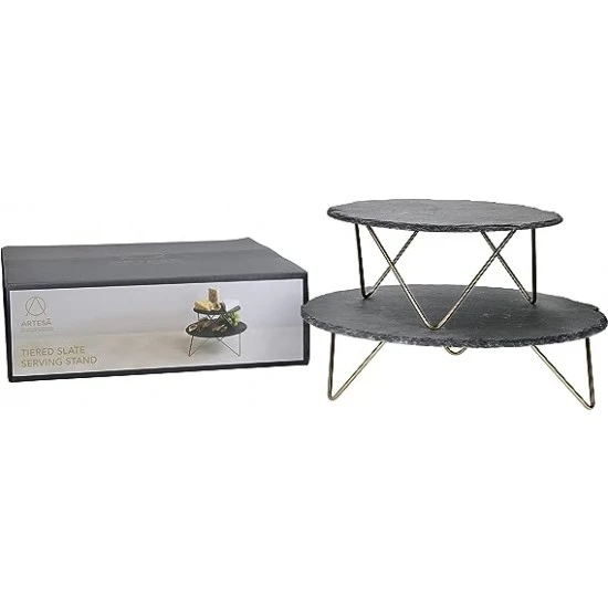 Artesa 2 Tier Slate Serving Platter, ART2TSLATE Shop quality Artesa 2 Tier Slate Serving Platter in Kenya from vituzote.com Shop in-store or online and get countrywide delivery!