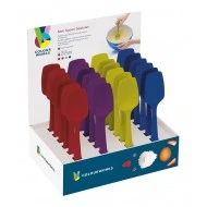 Colourworks Silicone Mini Spoon Spatula, 20cm - Assorted Colours