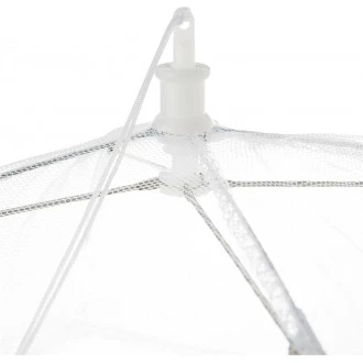 Kitchen Craft Nylon Umbrella Food Cover White 30.5cm