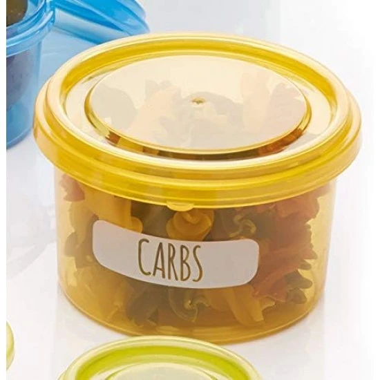 Shop quality Healthy Eating Stacking Portion Control Pots - Seven ( 7) BPA Free plastic containers Multi-colour in Kenya from vituzote.com Shop in-store or online and get countrywide delivery!