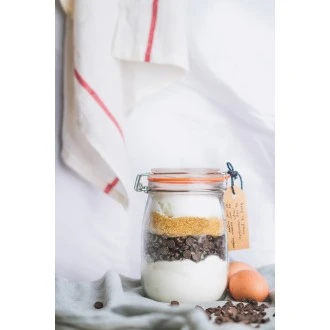 Home Made Glass Preserving Jar, 1 Litre