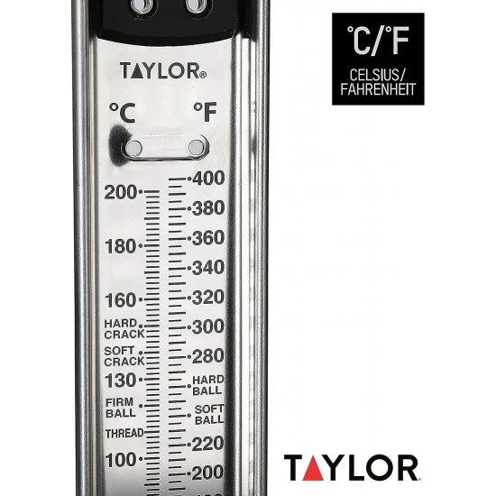 Taylor Sugar Thermometer with Pan Clip, Stainless Steel, 30 x 5cm, TYTHJAM Shop quality Taylor Sugar Thermometer with Pan Clip, Stainless Steel, 30 x 5cm in Kenya from vituzote.com Shop in-store or online and get countrywide delivery!