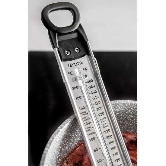 Taylor Sugar Thermometer with Pan Clip, Stainless Steel, 30 x 5cm, TYTHJAM Shop quality Taylor Sugar Thermometer with Pan Clip, Stainless Steel, 30 x 5cm in Kenya from vituzote.com Shop in-store or online and get countrywide delivery!
