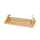 Shop quality Artesà Mango Wood Rectangular Serving Platter with Leopard Handles in Kenya from vituzote.com Shop in-store or online and get countrywide delivery!