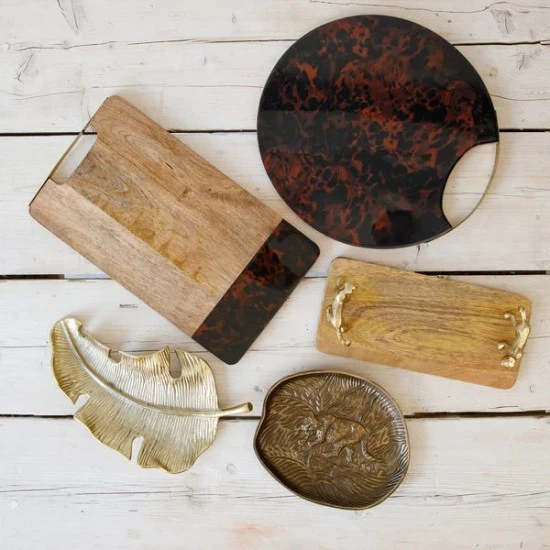Shop quality Artesà Mango Wood Rectangular Serving Platter with Leopard Handles in Kenya from vituzote.com Shop in-store or online and get countrywide delivery!