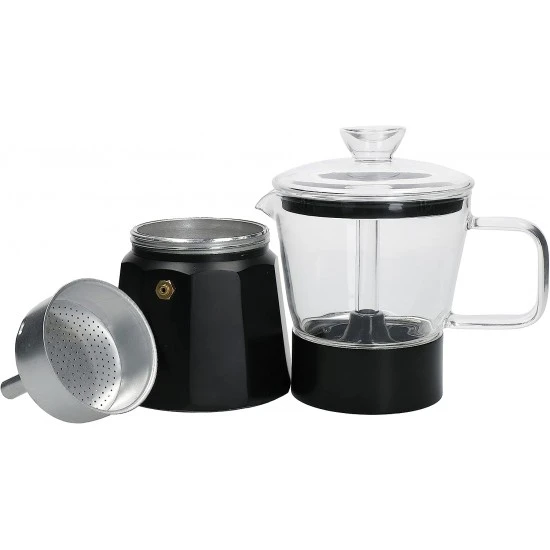 La Cafetière Verona Glass Espresso Maker-6-Cup, Black, LCSTES6CGLBLK Shop quality La Cafetière Verona Glass Espresso Maker-6-Cup, Black in Kenya from vituzote.com Shop in-store or online and get countrywide delivery!