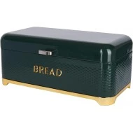 Lovello Textured Large Bread Bin, Hunter Green