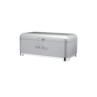 Lovello Textured Bread Bin - Shadow Grey