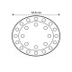 Elho Floor Protector Round Transparent, 12.5cm, 8711904074371 Shop quality Elho Floor Protector Round Transparent, 12.5cm in Kenya from vituzote.com Shop in-store or online and get countrywide delivery!