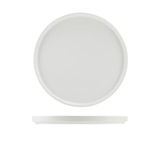 Neville Genware Incise Porcelain Solara Presentation Plate 25cm