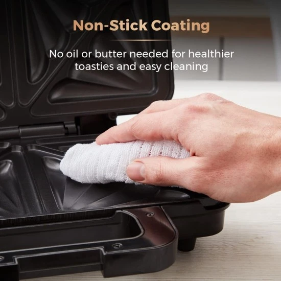Shop quality Tower Deep Filled Sandwich Maker with Non-Stick Coated Plate and Automatic Temperature Control, 900 Watts, Rose Gold in Kenya from vituzote.com Shop in-store or online and get countrywide delivery!