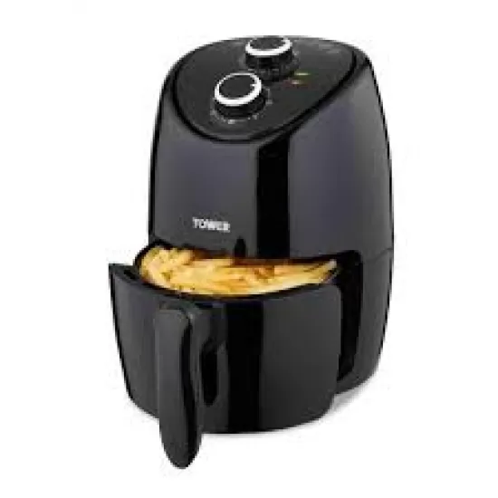 Tower Vortx Compact Air Fryer with Rapid Air Circulation, 30-Minute Timer, 2 Litre, 1000W, Black, T17087 Shop quality Tower Vortx Compact Air Fryer with Rapid Air Circulation, 30-Minute Timer, 2 Litre, 1000W, Black in Kenya from vituzote.com Shop in-store or online and get countrywide delivery!