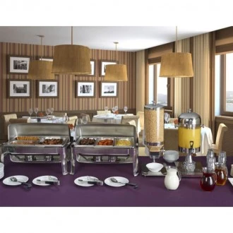 Neville Genware Juice Dispenser Stainless Steel, 6.5 Litres