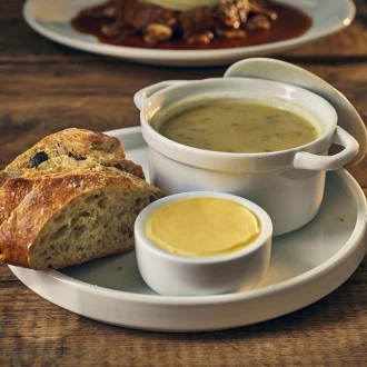 Neville Genware Porcelain Butter Pat, 6.5cm/2.5"