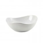 Neville Genware Porcelain Organic Triangular Bowl, 21cm/8.25"