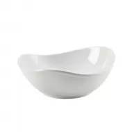 Neville Genware Porcelain Organic Triangular Bowl, 21cm/8.25"