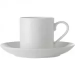 Maxwell & Williams White Basics Espresso Cup And Saucer