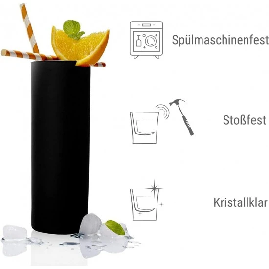 Stolzle Campari New York Bar Long Drink blind glass - Sold per piece- Black, 4012632224705 Shop quality Stolzle Campari New York Bar Long Drink blind glass - Sold per piece- Black in Kenya from vituzote.com Shop in-store or online and get countrywide delivery!