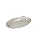 Neville GenWare Stainless Steel Oval Flat Server, 30cm/12" 