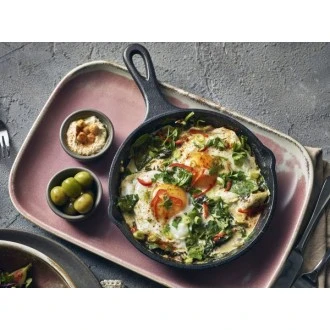 Neville Genware Cast Iron Frypan, 20 x 3.4cm (Dia x H)78cl/27.5oz