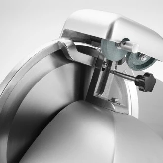 Hendi Meat Slicer, 220mm - Adjustable cutting thickness up to 15mm