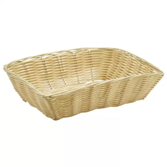 Neville Genware Rectangular Polywicker Basket 10" DiaX7"X2.5"Deep, PWB-10RT Shop quality Neville Genware Rectangular Polywicker Basket 10" DiaX7"X2.5"Deep in Kenya from vituzote.com Shop in-store or online and get countrywide delivery!