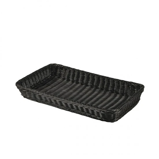 Shop quality Neville Genware Polywicker Display Basket GN 1/1- Black 12.6" length X 2.8"Deep in Kenya from vituzote.com Shop in-store or online and get countrywide delivery!