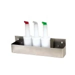 Neville GenWare Stainless Steel 6 Bottle Speed Rail 