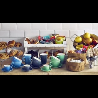 Neville Genware White Wash Wooden Display Crate (53 x 32 x 8cm (L x W x H)