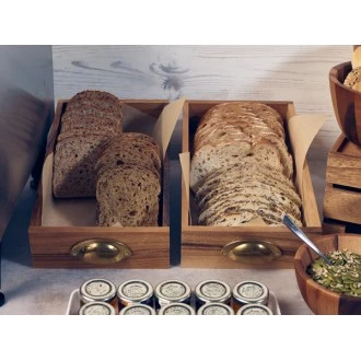 Neville GenWare Acacia Wood Display Drawer GN 1/3