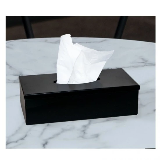 Shop quality Zuri Steel Finish Tissue Box Holder - Matt Black - Made in KENYA in Kenya from vituzote.com Shop in-store or online and get countrywide delivery!