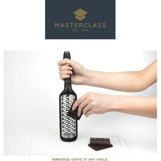 MasterClass West Blade Handheld Stainless Steel Cheese Grater with Handle - Fine Holes, MCWBFINE Shop quality MasterClass West Blade Handheld Stainless Steel Cheese Grater with Handle - Fine Holes in Kenya from vituzote.com Shop in-store or online and get countrywide delivery!