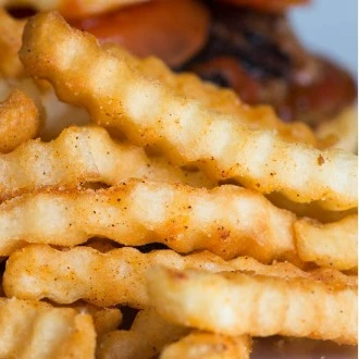 Kitchen Craft Professional Crinkle Potato Chip Cutter with Soft-Grip Handle, (8.5 inch) - Grey