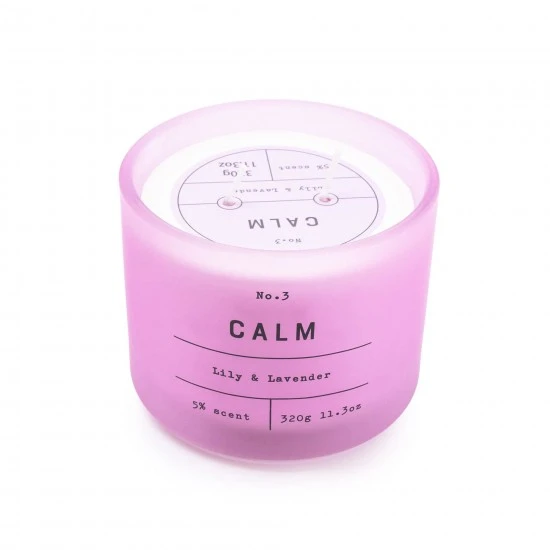 Shop quality Candlelight Frosted Glass  Calm  Two Wick Candle Lily & Lavender Scent in Kenya from vituzote.com Shop in-store or online and get countrywide delivery!