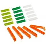 Kitchen Craft Bag Clips, Mixed Bag of 20