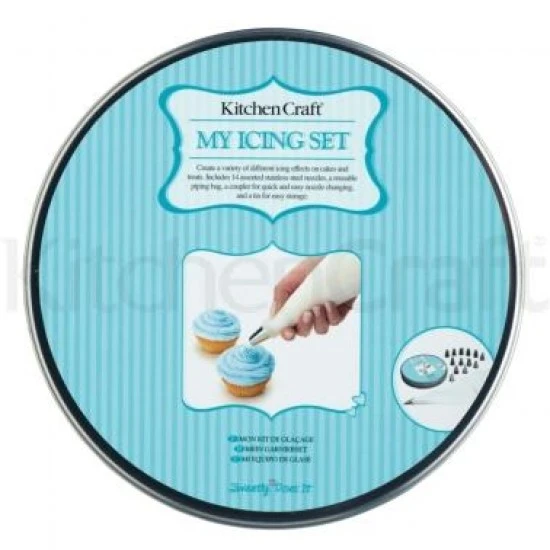 Shop quality Kitchen Craft 17-Piece Icing Tin Set ( 14 icing nozzles, 1 icing bag, 1 coupler + Storage Set) in Kenya from vituzote.com Shop in-store or online and get countrywide delivery!