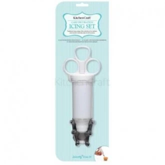 Sweetly Does It Icing Syringe With 6 Stainless Steel Nozzles