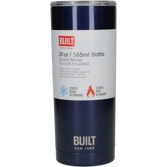 Built Insulated Travel Mug/Vacuum Flask, Stainless Steel, 590 ml (20 oz) - Midnight Blue, 5226848 Shop quality Built Insulated Travel Mug/Vacuum Flask, Stainless Steel, 590 ml (20 oz) - Midnight Blue in Kenya from vituzote.com Shop in-store or online and get countrywide delivery!