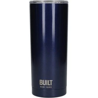 Built  Insulated Travel Mug/Vacuum Flask, Stainless Steel, 590 ml (20 oz) - Midnight Blue
