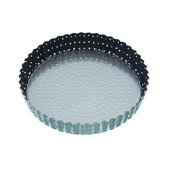 Master Class Crusty Bake Non-Stick Loose Base Fluted Tart Tin / Quiche Pan, 30 cm (12")