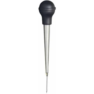 Master Class Stainless Steel & Silicone Professional Baster with Injector